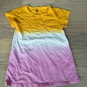 2T Tea Collection Shirt Dress, sunset color